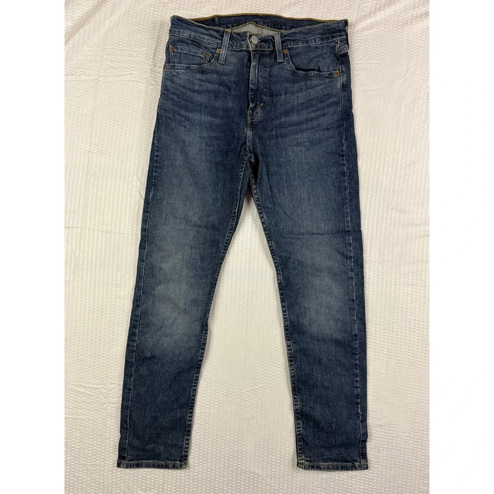 Levis 510 Skinny Fit Mens Jeans 31x30 Medium Wash Blue Denim Pants